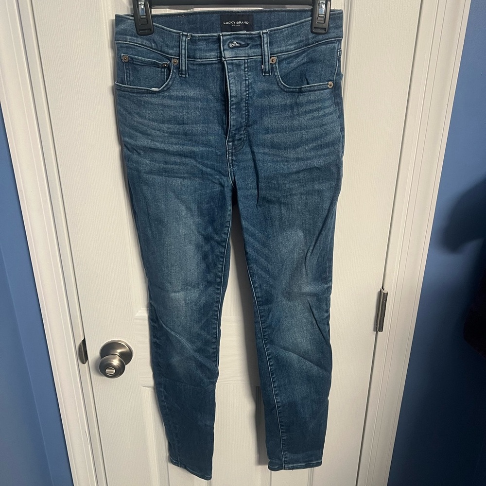 Lucky Brand Women's Blue Skinny Jeans